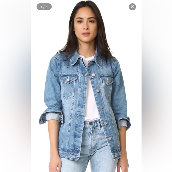 AYR Double Star Oversized Denim Jacket - Picture 1 of 6